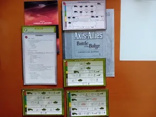 Axis & Allies Battle of the Bulge Wargame Eurogame