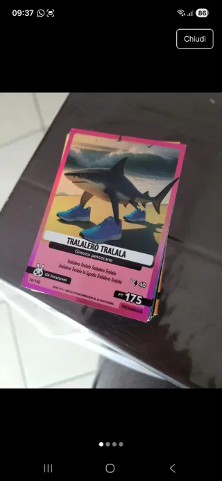 Carte Brainrot Skifidol Prima Serie