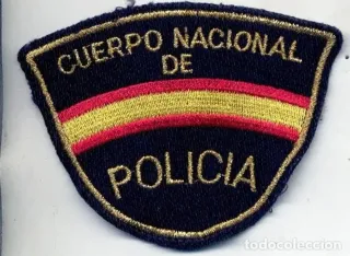 Parche Policía Nacional Bordado