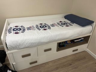 Cama nido con cajones