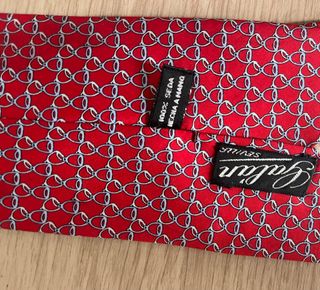 Corbata Galán Seda Roja