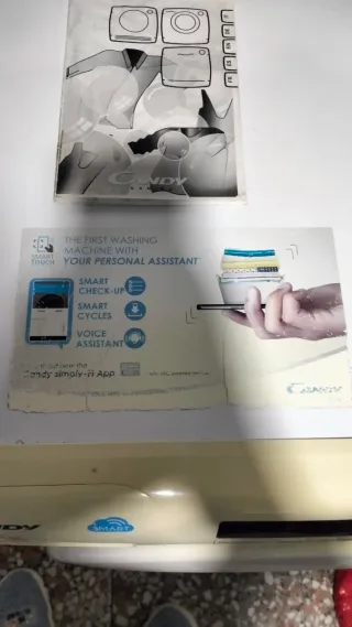 Lavadora Candy Smart Touch para piezas