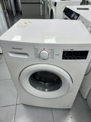 Lavadora 6kg daewoo carga frontal