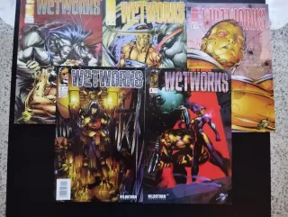 Image comics: wildcats, networks, deathblow, etc