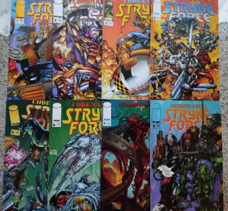 Image comics: wildcats, networks, deathblow, etc