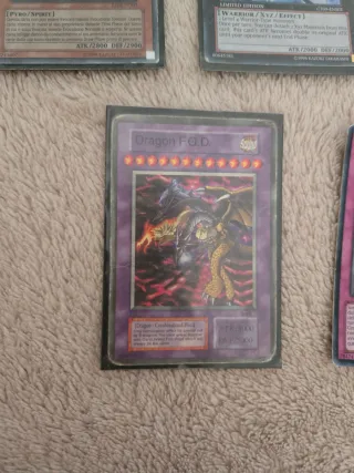 Carte Yu Gi Oh: Hino-Kagu Tsuchi, Excalibur, ecc.