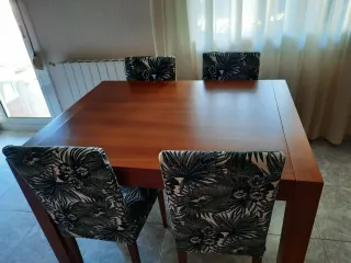 Conjunto Muebles Salón Comedor Madera