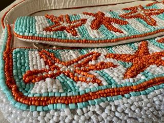 Bolso Clutch Primark Abalorios Estrellas Marinas