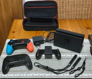 Nintendo Switch con accesorios