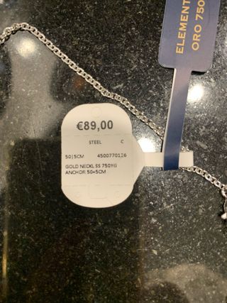 Morellato Collana Oro 750 Elements