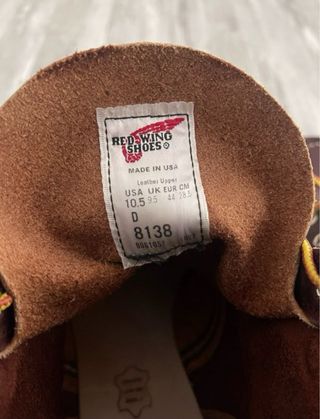 Botas Red Wing 8138 Marrón Talla 44