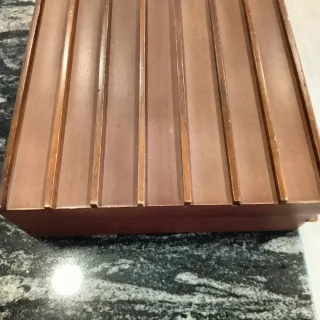 Joyero con bisutería 27cmx21cmx8cm alto