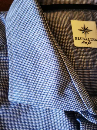 Camicia Blusalina Slim Fit  XL – 100% cotone