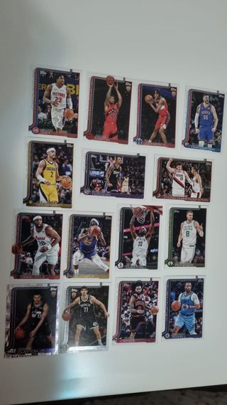 Colección 82 cartas NBA: LeBron, Wemby, Giannis