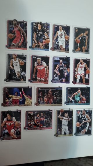 Colección 82 cartas NBA: LeBron, Wemby, Giannis