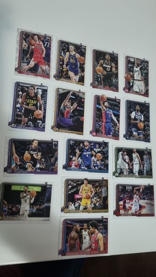 Colección 82 cartas NBA: LeBron, Wemby, Giannis