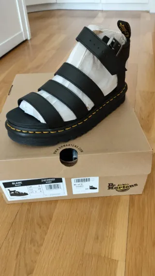 Sandalias Dr. Martens Blaire Piel Negra Talla 39