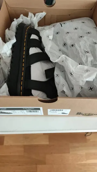 Sandalias Dr. Martens Blaire Piel Negra Talla 39