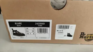 Sandalias Dr. Martens Blaire Piel Negra Talla 39