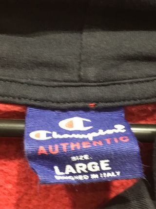 Sudadera Champion Roja Talla L