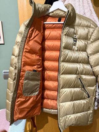 Chaqueta Blauer dorada talla M
