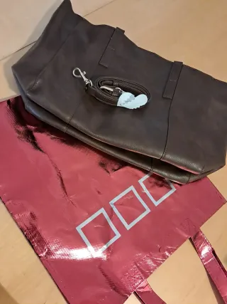 Bolso shopper Misako marrón