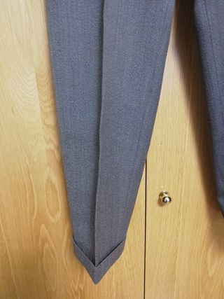 Pantalón de traje Burberry marrón hombre