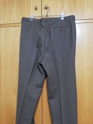 Pantalón de traje Burberry marrón hombre