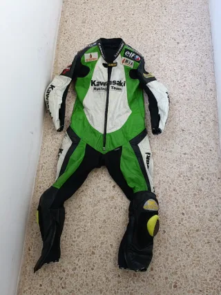 Mono de moto C DREAM verde y negro