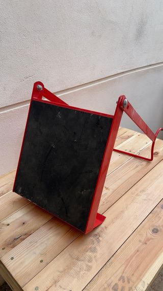 Plataforma de trabajo para escalera de mano