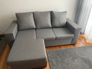 Nuevo - Sofá Chaise Longue Gris