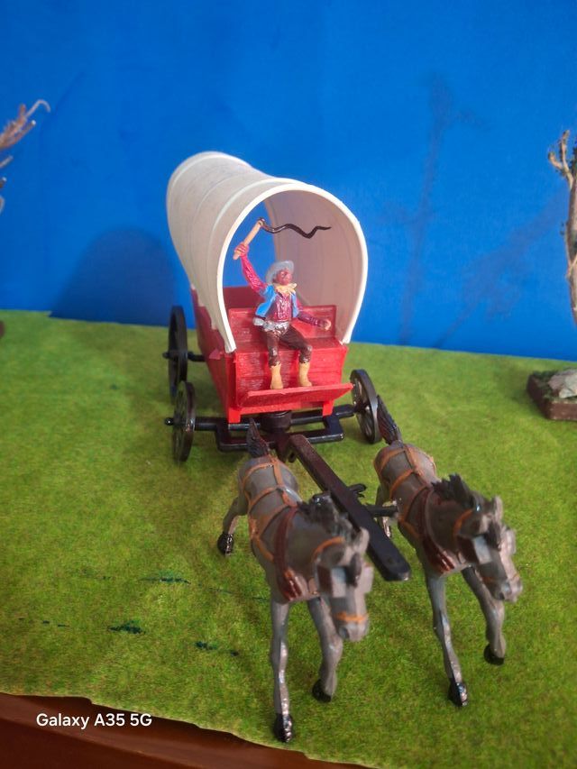Carreta Comansi Soldati di Plastica Come Nuova