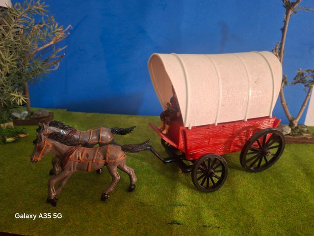 Carreta Comansi Soldati di Plastica Come Nuova