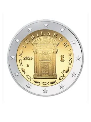 Moneda 2€ Italia 2025 Año Jubilar SC/UNC.