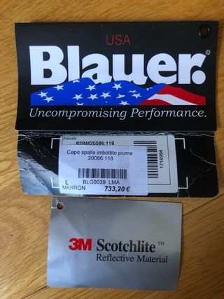 Parka Blauer Marrón Talla L