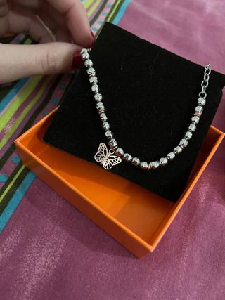 Bracciale Boccadame farfalla argento