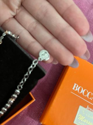 Bracciale Boccadame farfalla argento