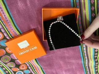 Bracciale Boccadame farfalla argento