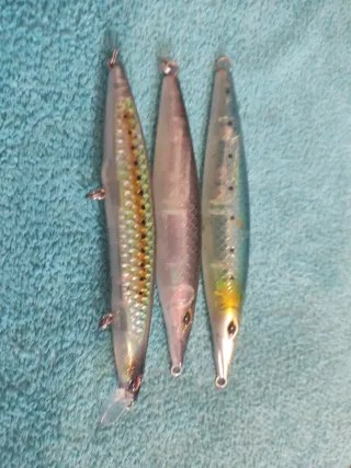 Señuelos Pesca FTK y Kingdom