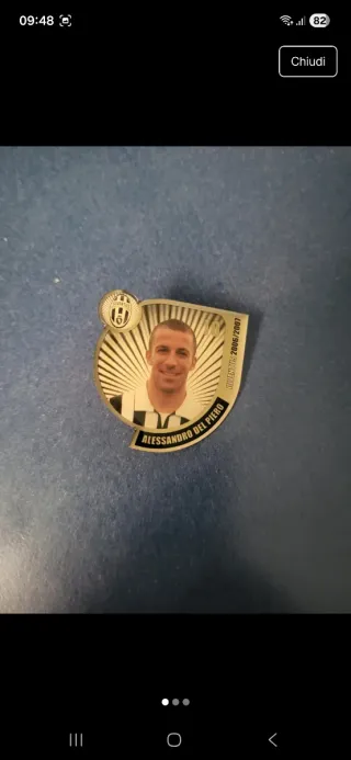 Spilla Del Piero Juventus 2006/2007