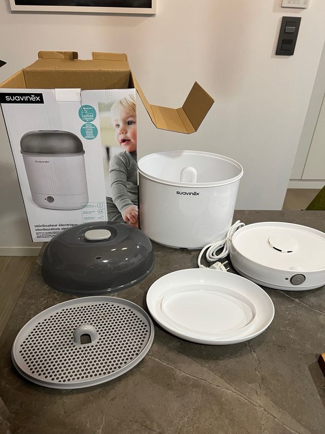 Esterilizador-Calientabiberones Miniland Suavines