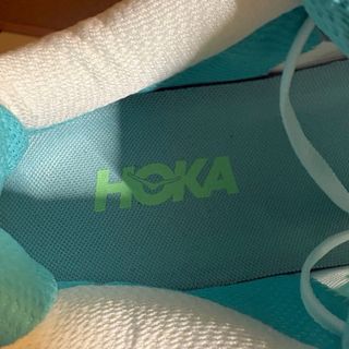 Hoka Clifton 10 Zapatillas Correr Blancas/Teal