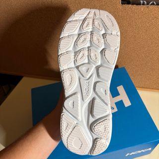 Hoka Clifton 10 Zapatillas Correr Blancas/Teal