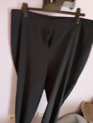 Pantalones de señora negros talla 50