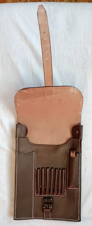 Porta mappe in cuoio LW repro