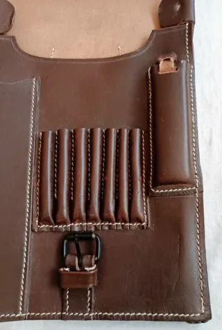 Porta mappe in cuoio LW repro