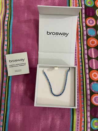 Bracciale Brosway nuovo blu e argento