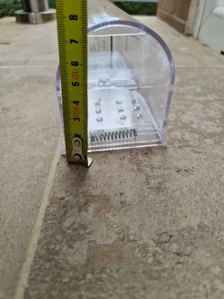 Jaula Trampa Ratones Transparente