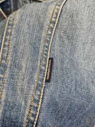 Chaqueta vintage vaquera Thomas Burberry