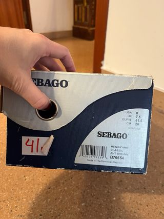 Mocasines Sebago Marrones